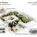 مواضع 3 معالم رئيسية في المسجد الأقصى