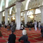 مصون داخل المبنى الرئيسي (القبلي) في المسجد الأقصى المبارك