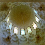 من داخل قبة الجاولية في المسجد الإبراهيمي