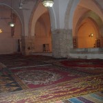 من داخل مصلى الجاولية في المسجد الإبراهيمي